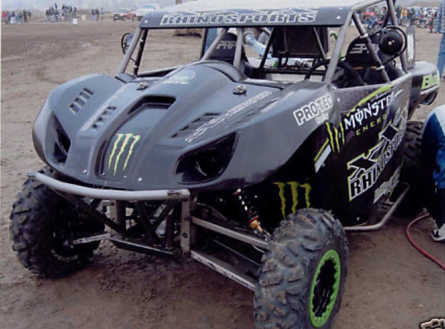 Fiberglass & Composite Parts Manufacturing Painted Rhino